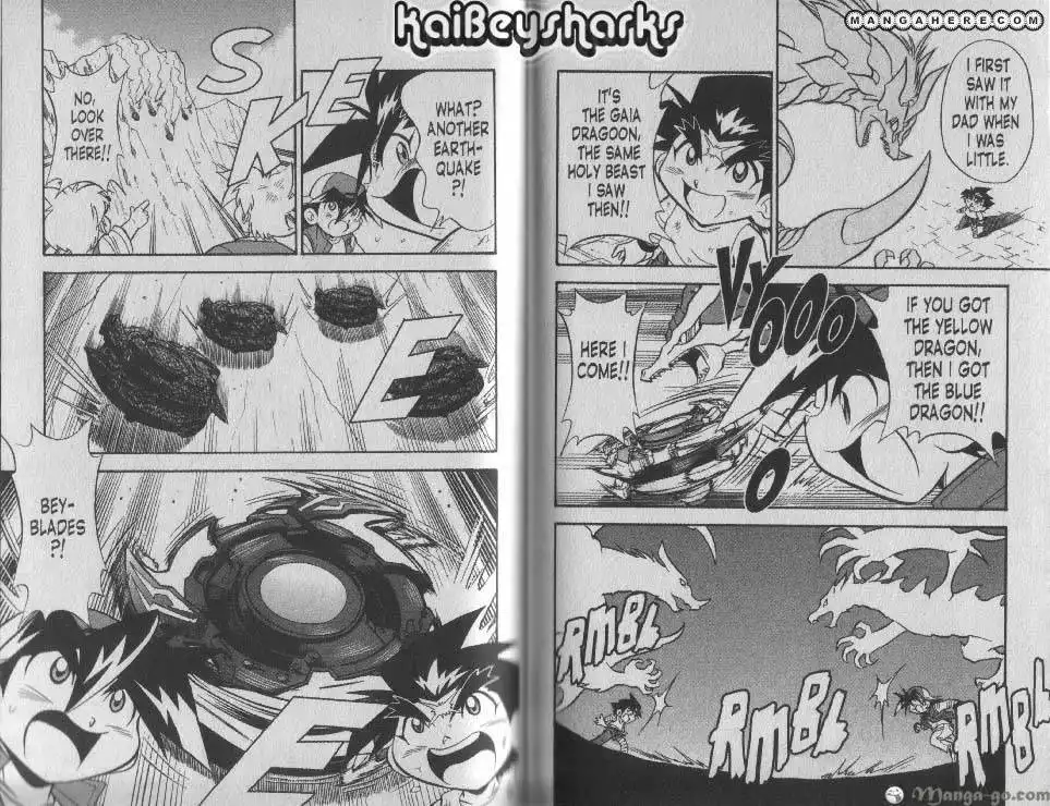 Bakuden Shoot Beyblade Chapter 14.4 24